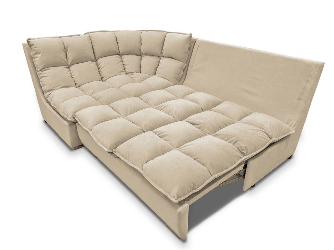 Угловой диван Доменика цвет бежевый (фото 272195)