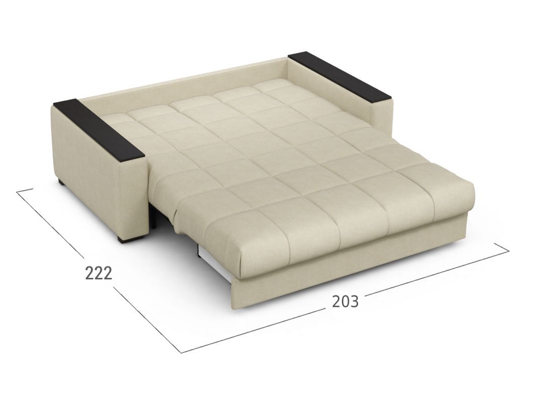 Диван MOON 107 цвет белый,бежевый (фото 273164)