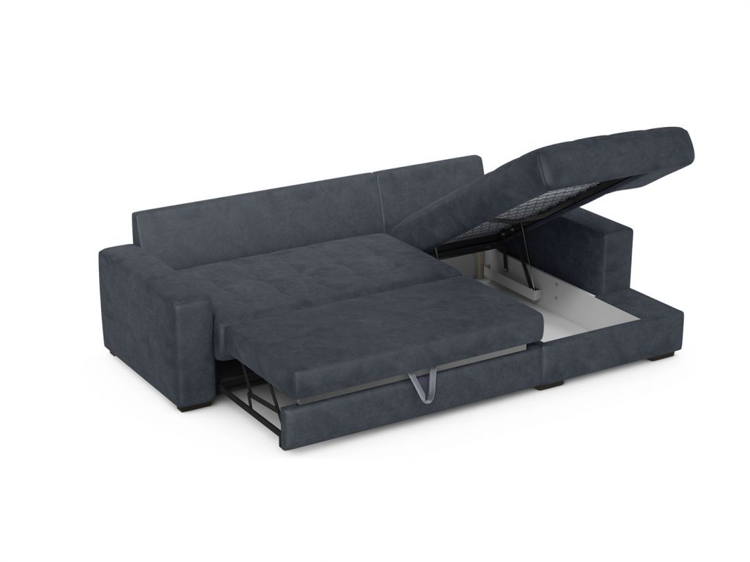 Угловой диван MOON 107 цвет серый (фото 273286)