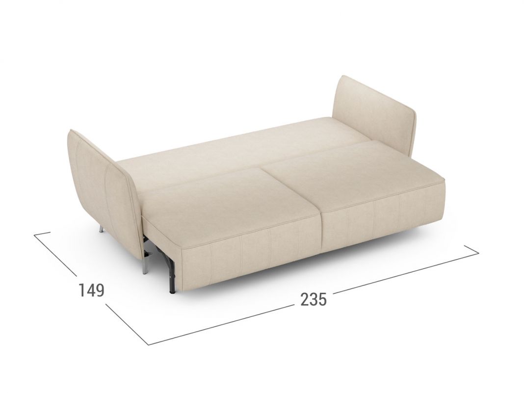 Диван MOON 173 цвет белый,бежевый (фото 273608)