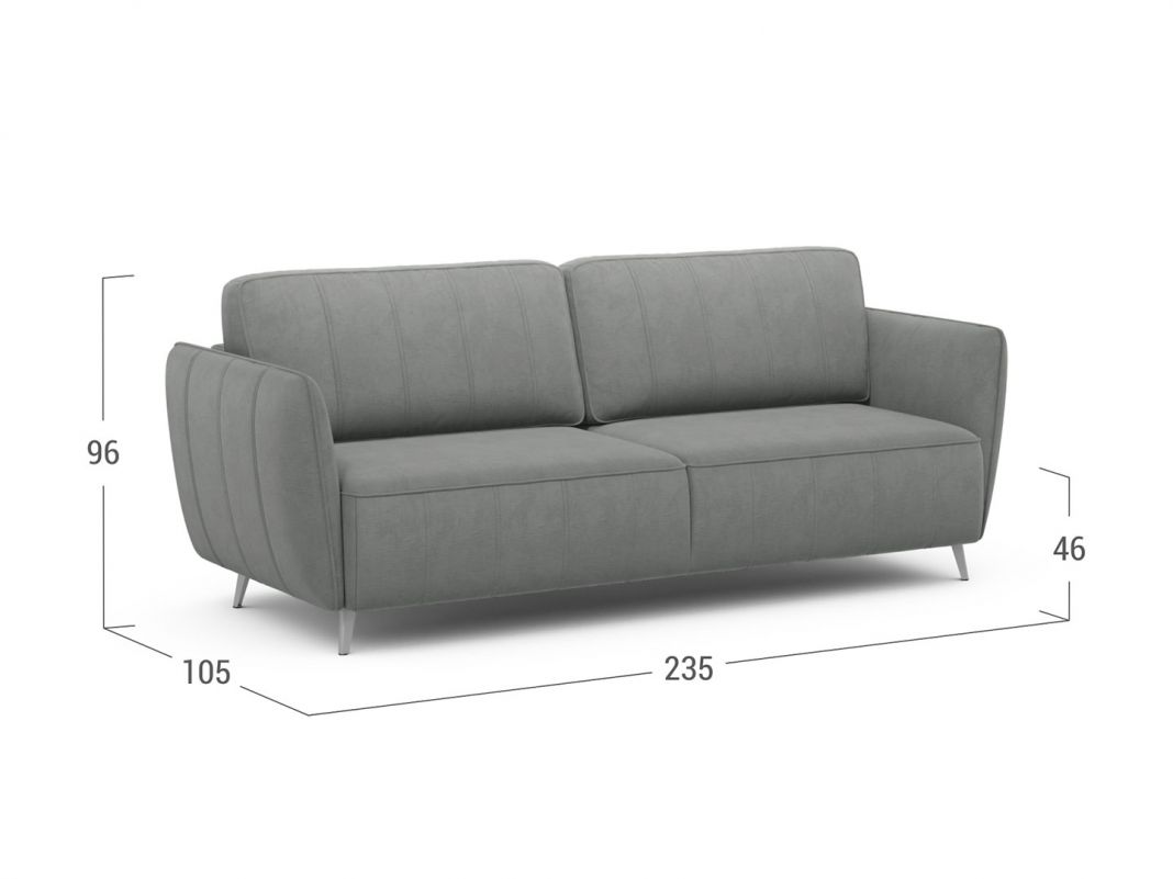 Диван MOON 173 цвет серый (фото 273702)