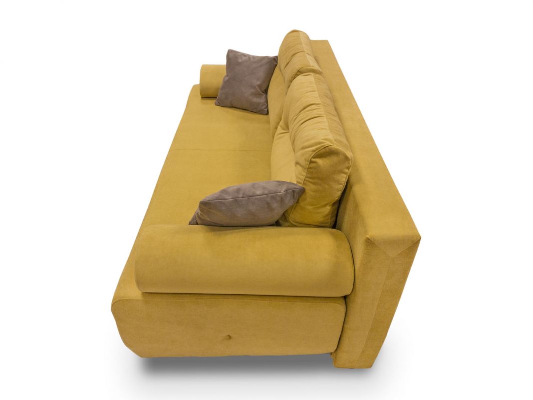 Диван Джулиан реальное фото образца цвет желтый (фото 281731)