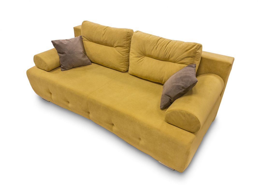 Диван Джулиан реальное фото образца цвет желтый (фото 281732)