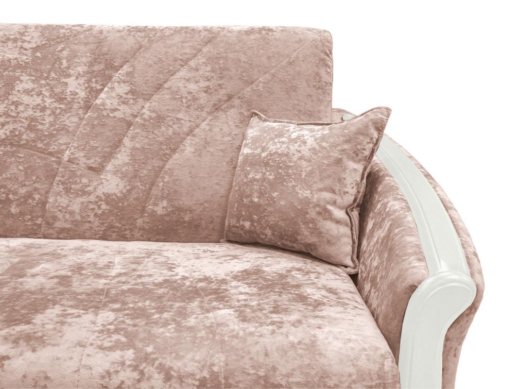 Диван Олимп реальное фото образца цвет розовый (фото 283554)