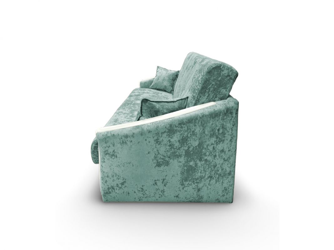 Диван Олимп реальное фото образца цвет зеленый (фото 283592)