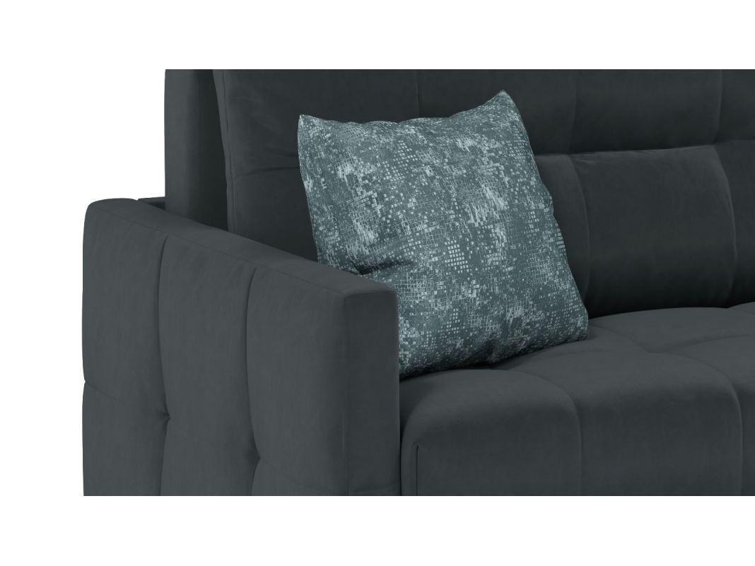 Диван MOON 015 цвет черный,серый (фото 283166)