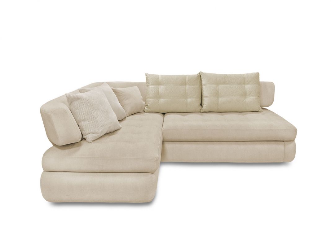 Угловой диван Дискавери реальное фото образца цвет бежевый (фото 283754)