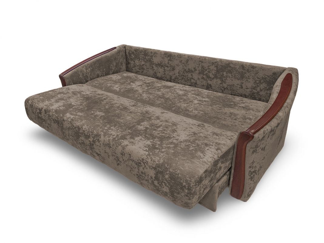 Диван Олимп реальное фото образца цвет коричневый (фото 283514)