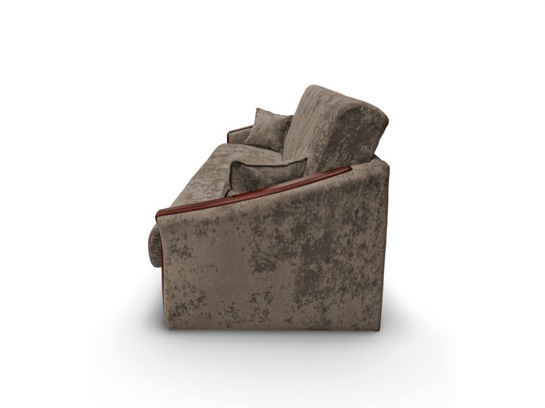 Диван Олимп реальное фото образца цвет коричневый (фото 283515)