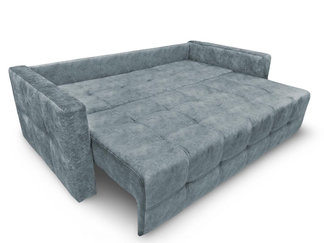 Диван Плаза реальное фото образца цвет серый,голубой (фото 283673)