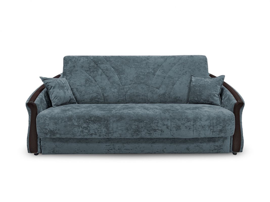 Диван Олимп реальное фото образца цвет серый,голубой (фото 283531)