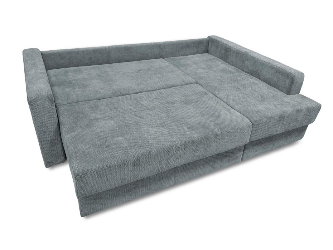 Угловой диван Остин реальное фото образца цвет серый (фото 284931)