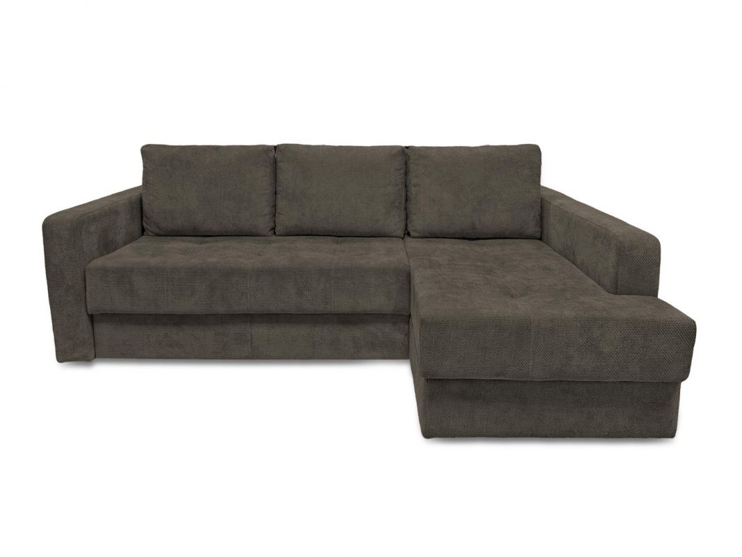 Угловой диван Остин реальное фото образца цвет коричневый (фото 285087)