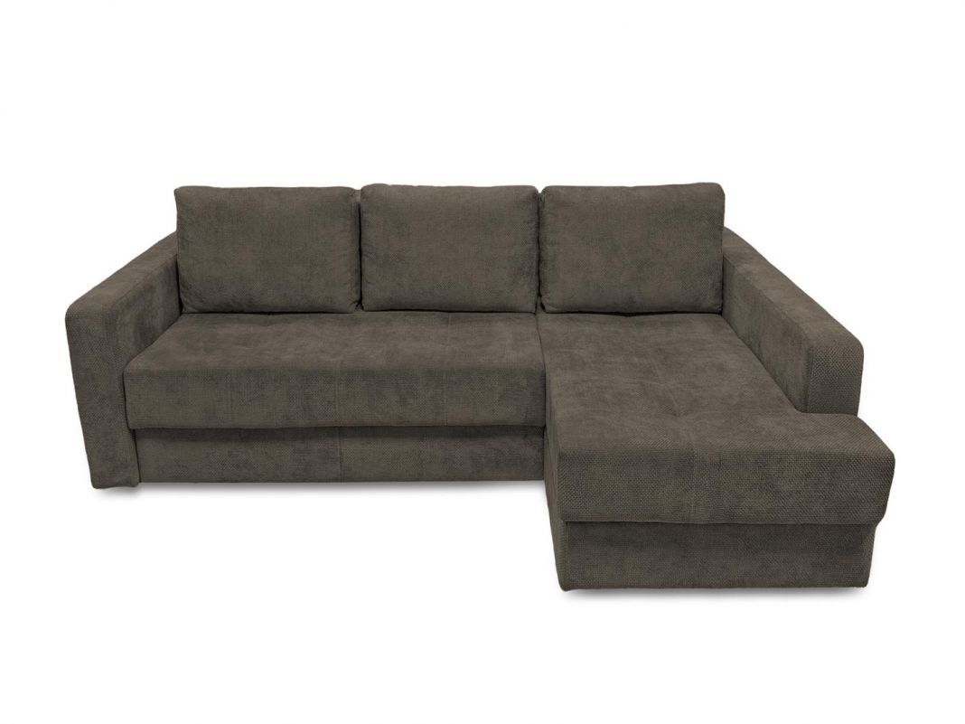 Угловой диван Остин реальное фото образца цвет коричневый (фото 285091)