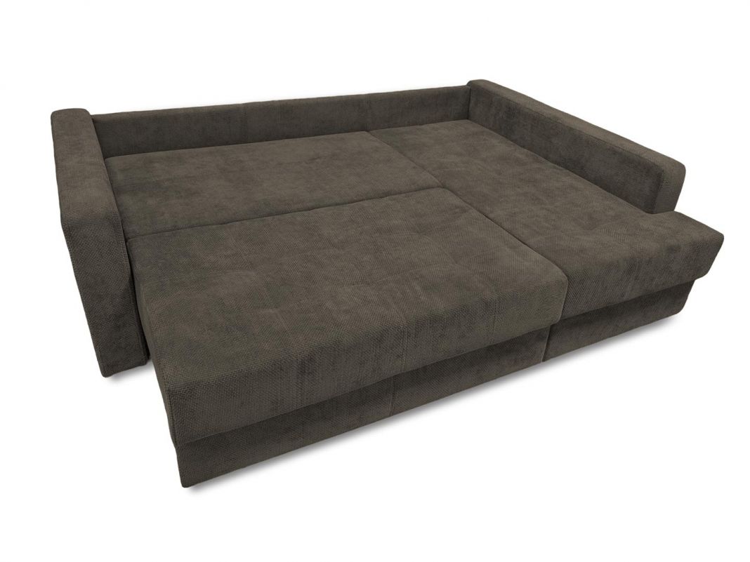 Угловой диван Остин реальное фото образца цвет коричневый (фото 285093)