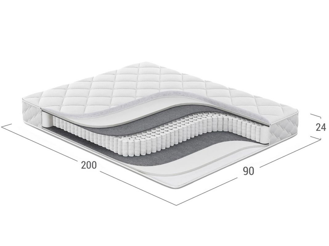 Матрас пружинный MOON BEAUTY 840 (фото 285867)