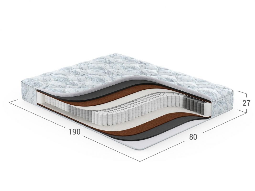 Матрас пружинный MOON ELIXIR 871 (фото 287223)