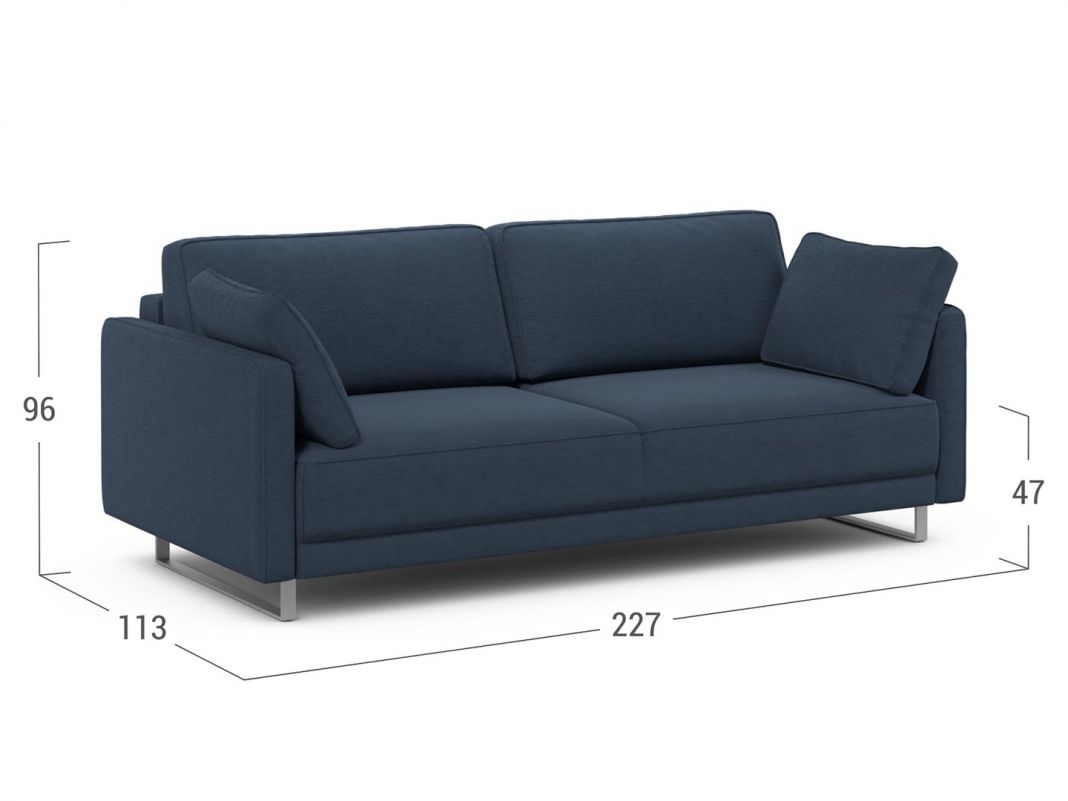 Диван MOON 178 цвет синий (фото 287376)