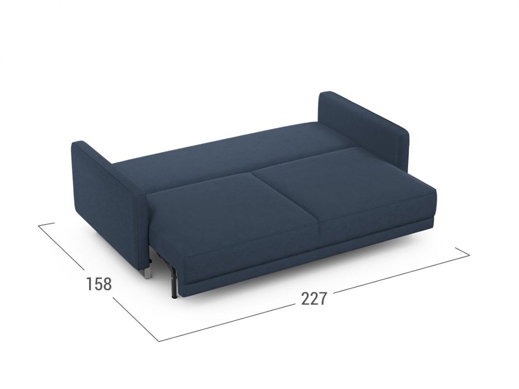 Диван MOON 178 цвет синий (фото 287378)