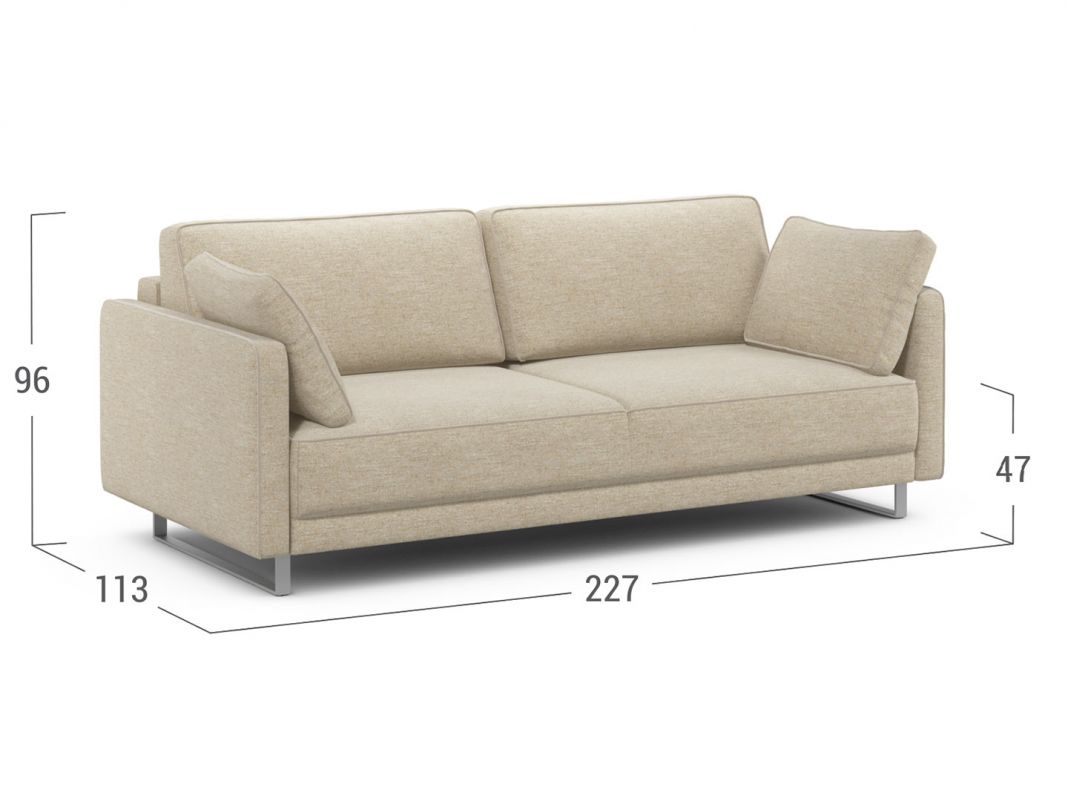 Диван MOON 178 цвет бежевый (фото 287396)