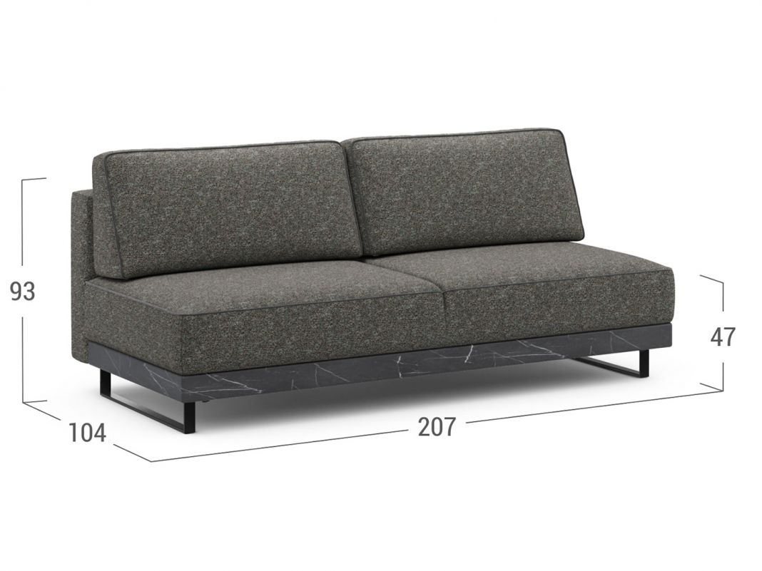 Диван MOON 178 цвет коричневый (фото 287479)