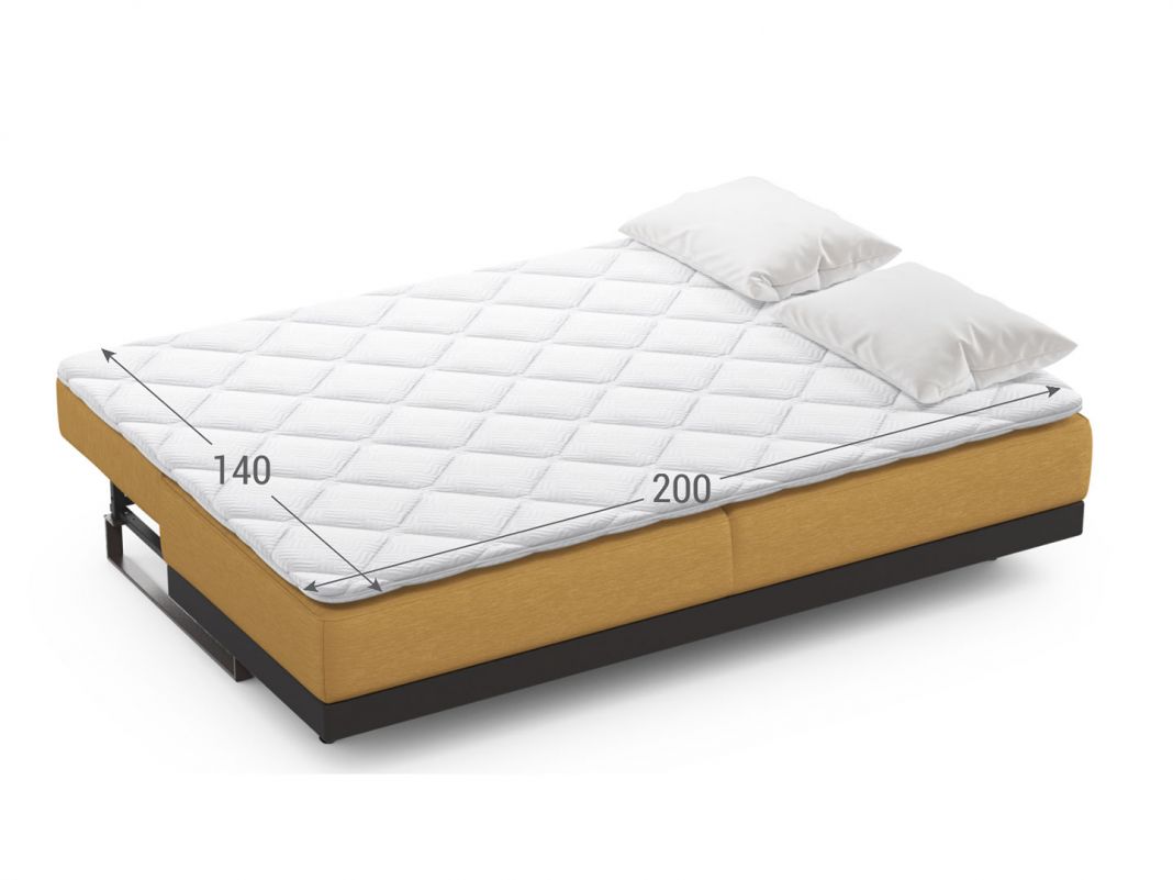 Диван MOON 178 цвет желтый (фото 287555)