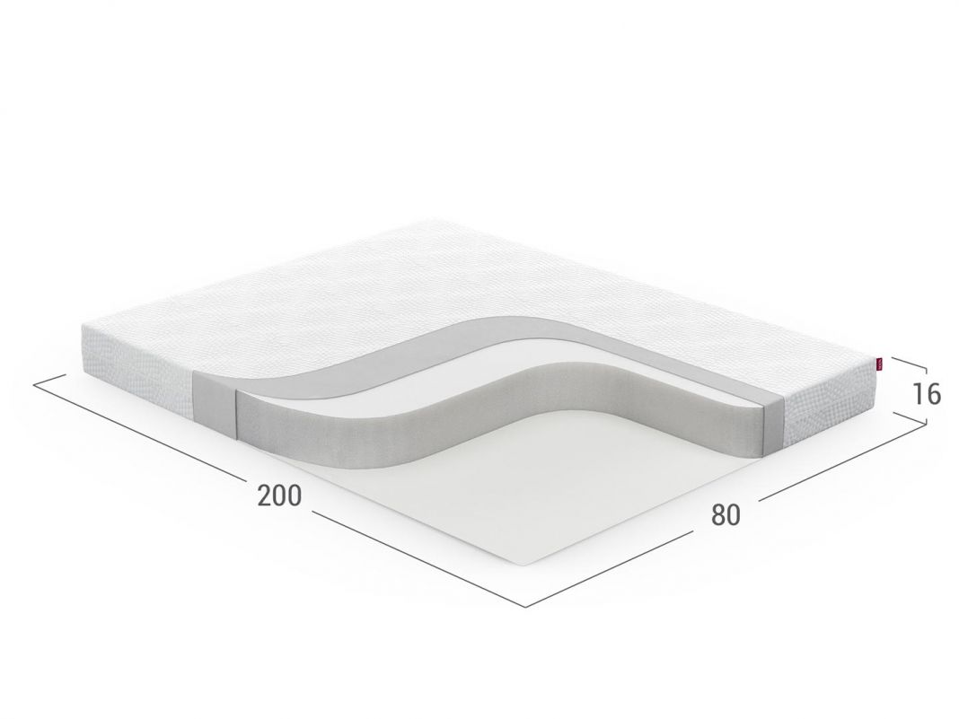 Матрас беспружинный MOON SPA 880 (фото 288343)