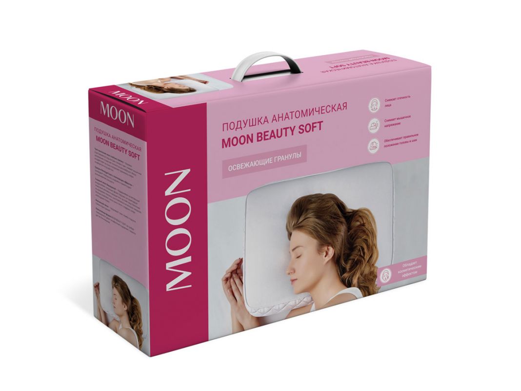 Подушка MOON BEAUTY SOFT цвет белый (фото 289912)