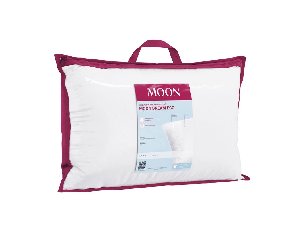 Подушка MOON DREAM ECO цвет белый (фото 289745)