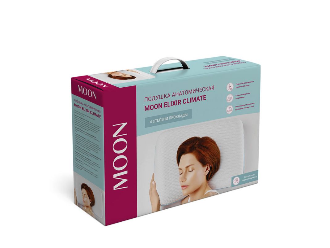 Подушка MOON ELIXIR CLIMATE цвет белый (фото 289868)