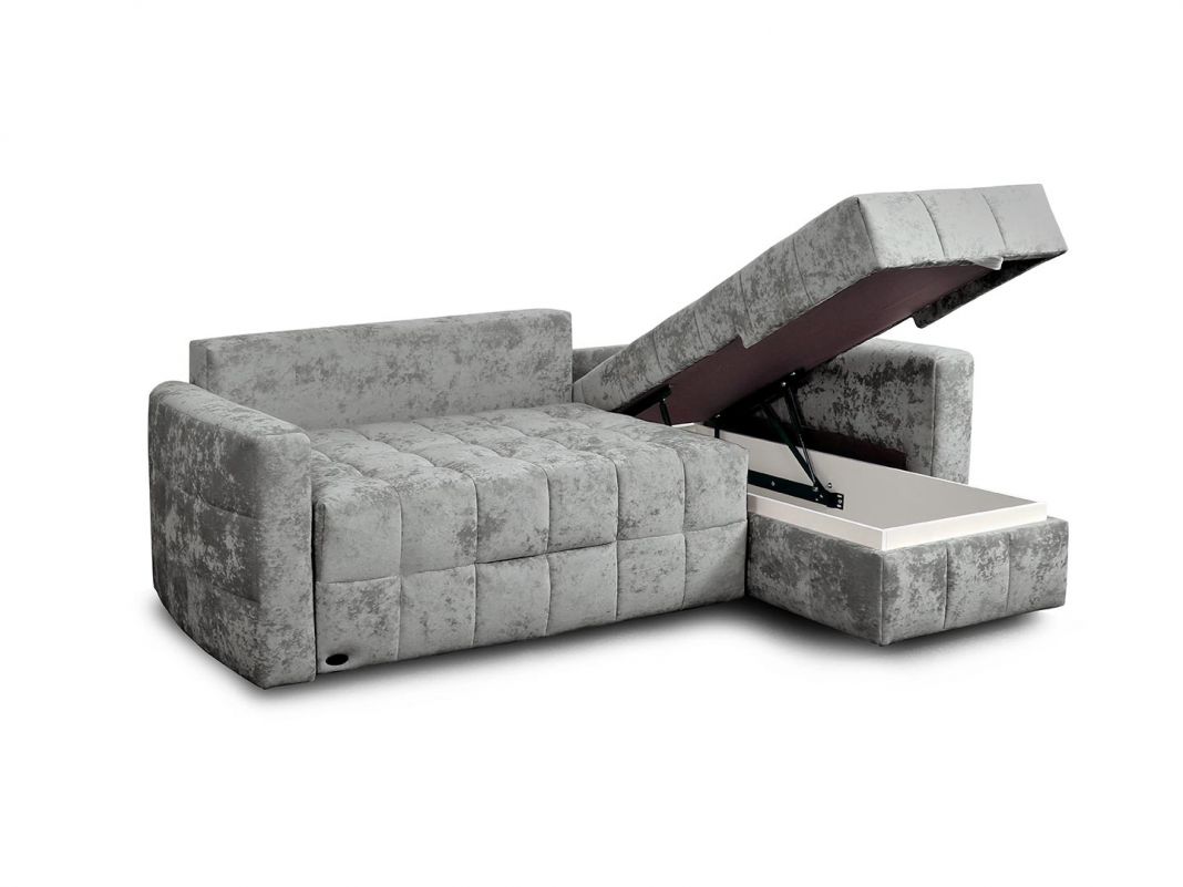 Угловой диван Бремен цвет серый (фото 295882)