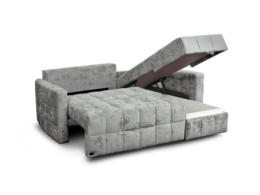 Угловой диван Бремен цвет серый (фото 295883)