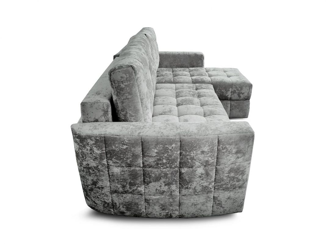 Угловой диван Бремен цвет серый (фото 295884)