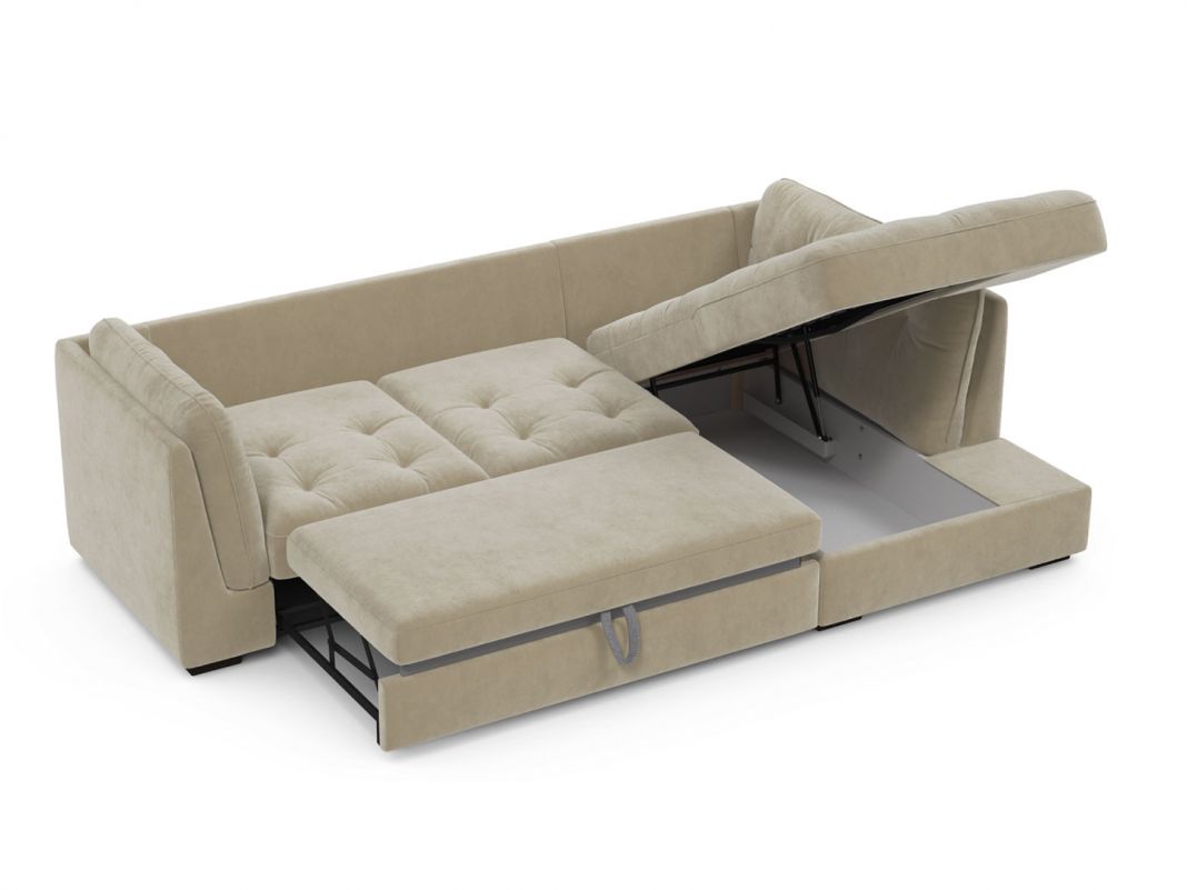 Угловой диван MOON 110 цвет бежевый (фото 296929)