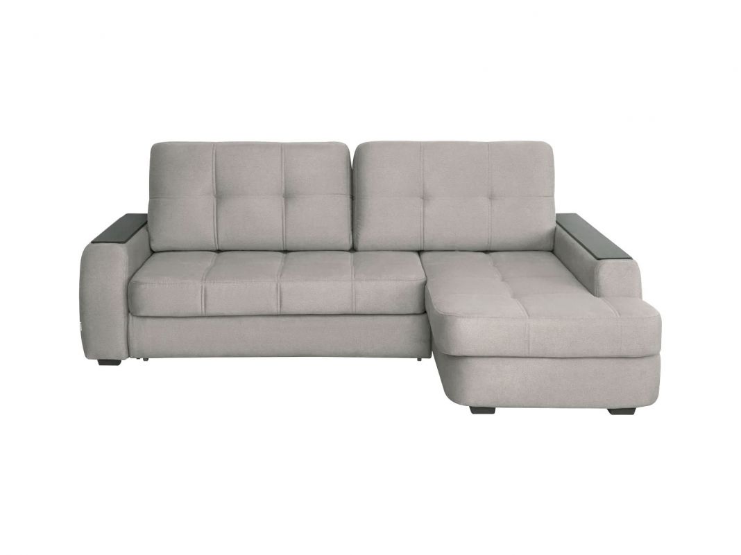 Угловой диван Берлин цвет серый (фото 143132)