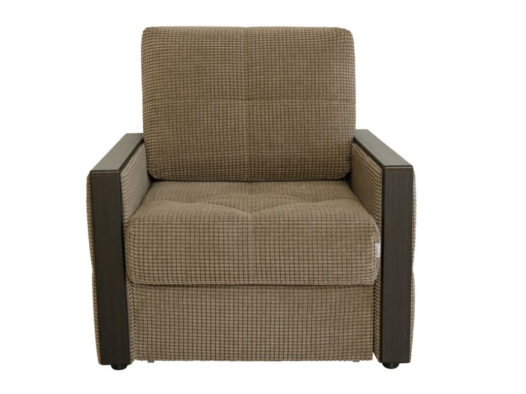 Кресло-кровать Манхэттен цвет коричневый (фото 179524)