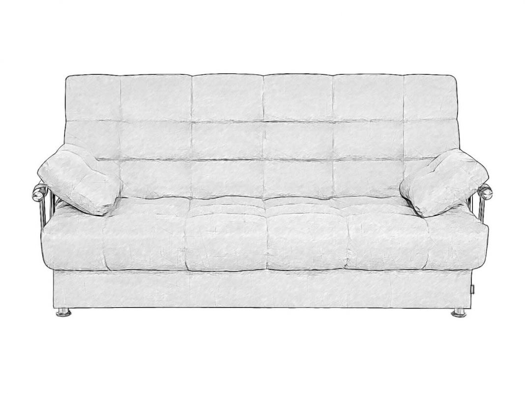 Диван Милан цвет бирюза,голубой (фото 180422)