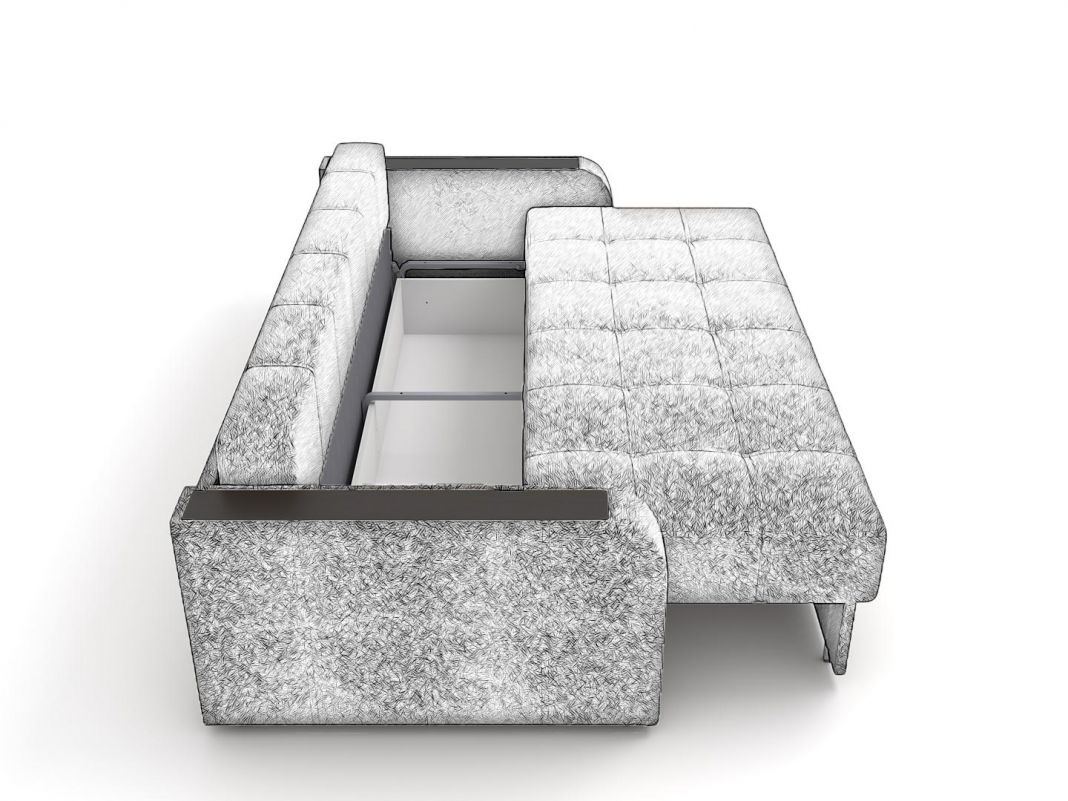 Диван Монако цвет бежевый,коричневый (фото 180843)