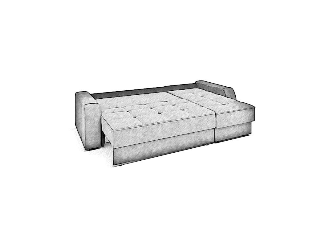 Угловой диван Кембридж цвет серый,сиреневый (фото 179411)