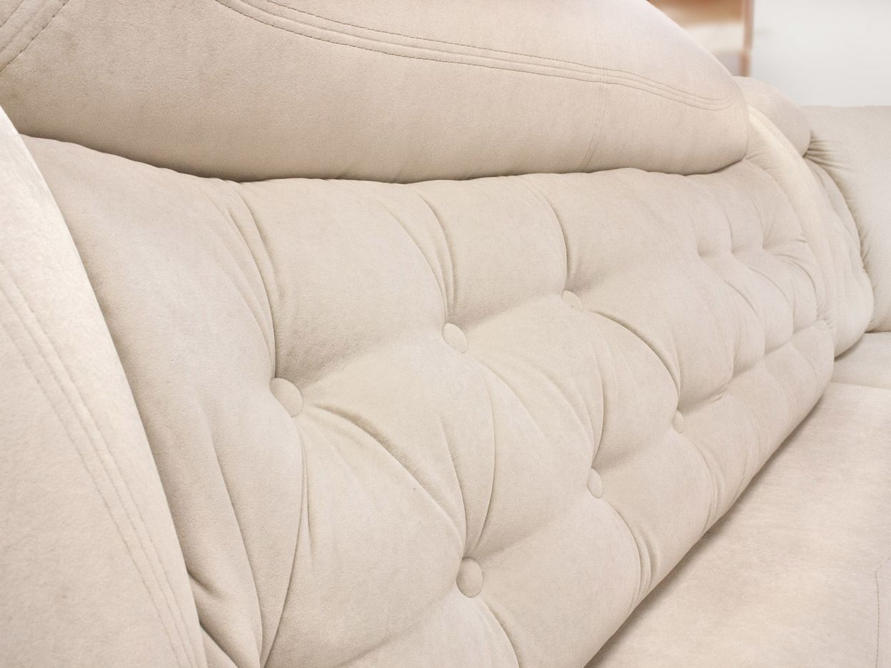 Угловой диван Ришилье 1 цвет белый,бежевый (фото 140540)