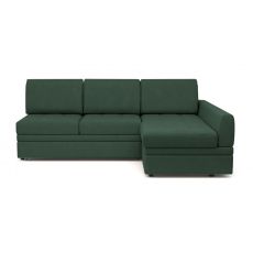 Угловой диван Бруно цвет зеленый