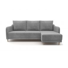 Угловой диван Бьерг цвет серый