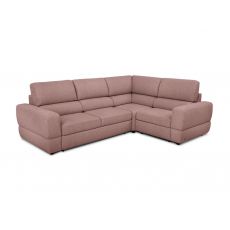 Угловой диван Браун цвет розовый