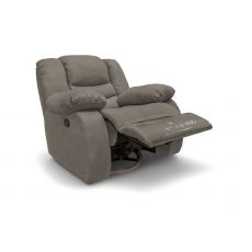 Кресло реклайнер Маранта мехеническое цвет серый