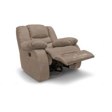Кресло реклайнер Маранта мехеническое цвет бежевый,коричневый