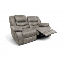 Диван реклайнер 2-x местный Маранта цвет серый