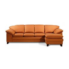 Угловой диван Дьюкс цвет оранжевый  (код 510697)
