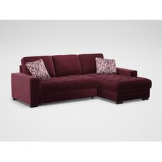 Угловой диван MOON 107 цвет красный