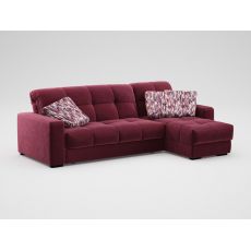 Угловой диван MOON 107 цвет красный