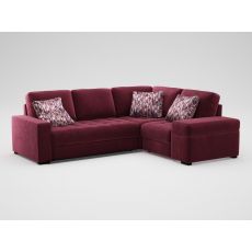 Угловой диван MOON 107 цвет красный